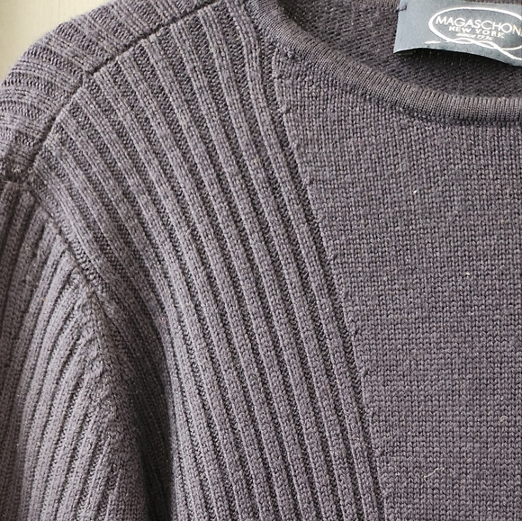 Magaschoni Wool Ribbed Sweater - Picture 3 of 8